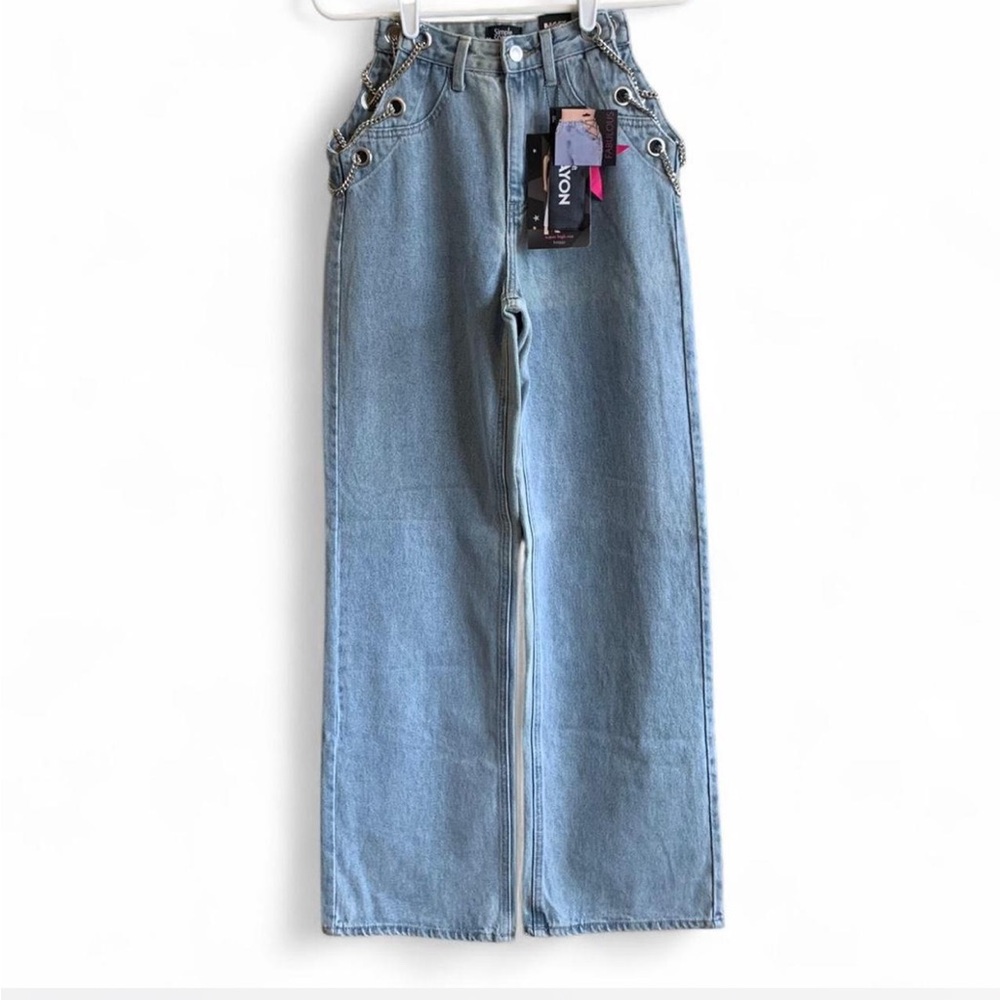 Simple Society Jeans With Chains! NWT Size 1!